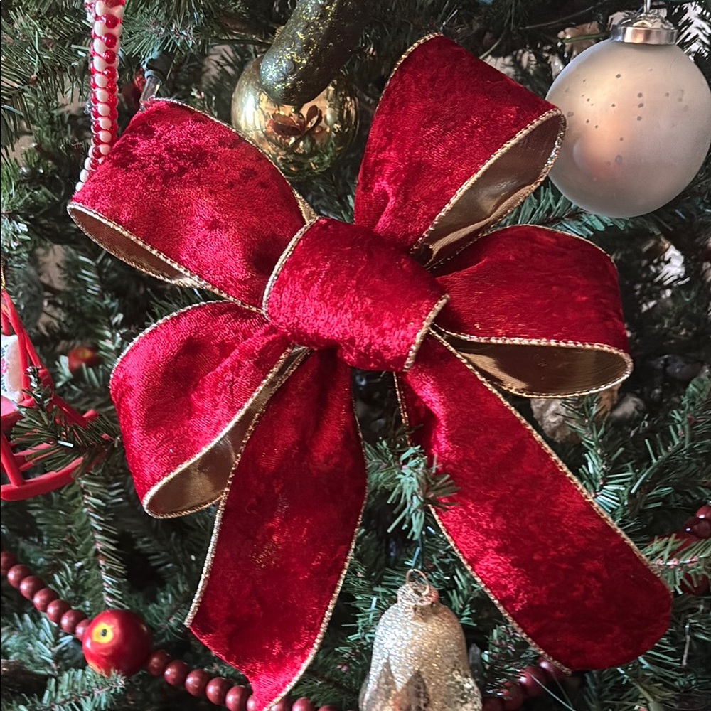 New Puppy Red Bow Velvet Bow Elegant Bow Qty’s Available Custom Fi…